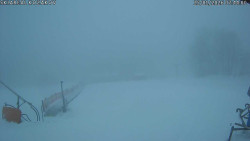 Spodní část sjezdovky