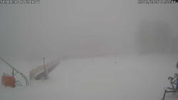 Spodní část sjezdovky