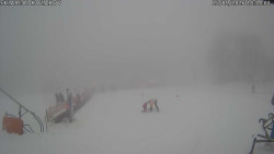 Spodní část sjezdovky