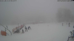 Spodní část sjezdovky