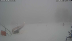 Spodní část sjezdovky