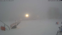 Spodní část sjezdovky