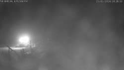 Spodní část sjezdovky