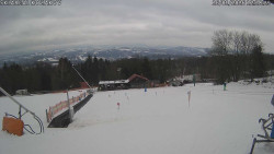 Spodní část sjezdovky