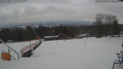 Spodní část sjezdovky