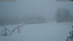 Spodní část sjezdovky