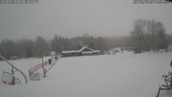 Spodní část sjezdovky