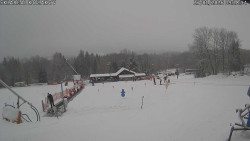 Spodní část sjezdovky