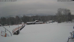 Spodní část sjezdovky