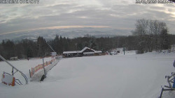 Spodní část sjezdovky