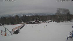 Spodní část sjezdovky