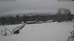 Spodní část sjezdovky