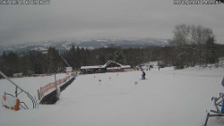 Spodní část sjezdovky