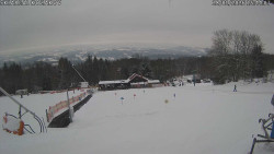 Spodní část sjezdovky