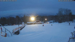 Spodní část sjezdovky