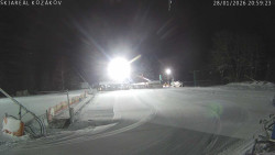 Spodní část sjezdovky