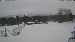 Spodní část sjezdovky