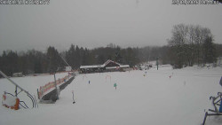 Spodní část sjezdovky