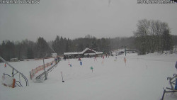 Spodní část sjezdovky