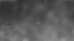 Spodní část sjezdovky