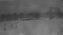 Spodní část sjezdovky