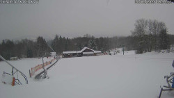 Spodní část sjezdovky