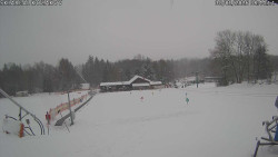 Spodní část sjezdovky