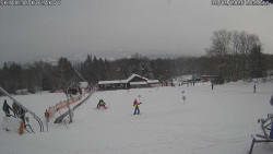 Spodní část sjezdovky