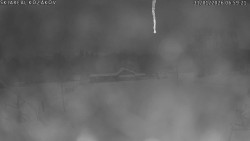 Spodní část sjezdovky