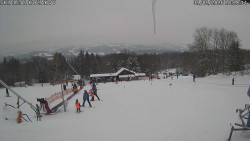 Spodní část sjezdovky