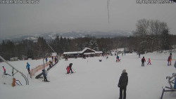 Spodní část sjezdovky