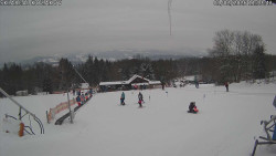 Spodní část sjezdovky