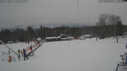 Spodní část sjezdovky