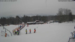 Spodní část sjezdovky