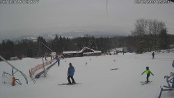 Spodní část sjezdovky