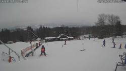 Spodní část sjezdovky