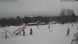 Spodní část sjezdovky