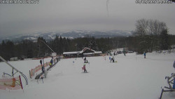 Spodní část sjezdovky