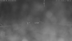 Spodní část sjezdovky