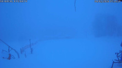 Spodní část sjezdovky