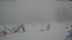 Spodní část sjezdovky