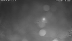 Spodní část sjezdovky