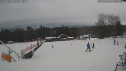 Spodní část sjezdovky