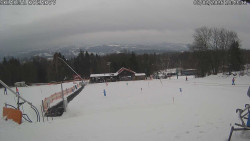 Spodní část sjezdovky