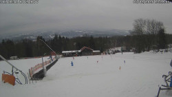 Spodní část sjezdovky