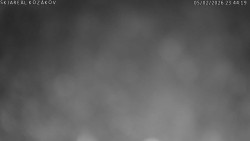 Spodní část sjezdovky