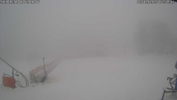 Spodní část sjezdovky