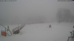 Spodní část sjezdovky