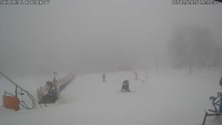 Spodní část sjezdovky