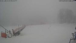 Spodní část sjezdovky